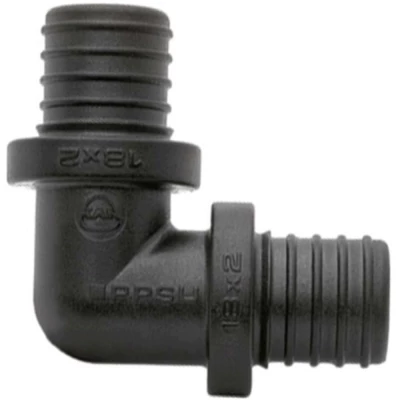 Отвод KAN-therm Push Ду18x2/18x2 Ру10, с наружной резьбой, корпус-PPSU