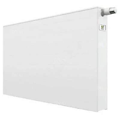 Радиатор панельный Kermi Therm-x2 Line-V тип 12 400x500x66мм, теплоотдача - 890Вт, подключение - нижнее, левое, материал - сталь, цвет - белый RAL 9016