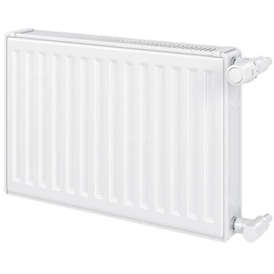 Радиаторы панельные Kermi Therm-x2 Profil-K тип FK0 22 300x400x100мм, теплоотдача - 409Вт, подключение - боковое, правое, материал - сталь, цвет - белый RAL 9016