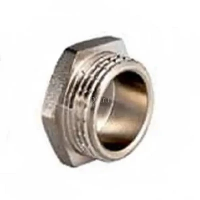 Заглушка Китай 3/4″ Ду20 Ру16 наружная резьба, корпус - латунь, без покрытия