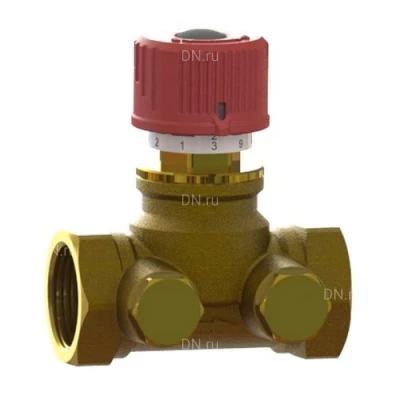 Клапаны балансировочные Broen DRV L статические, муфтовые, корпус - латунь