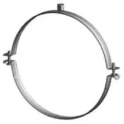 Хомуты Россия 315 Ду315 для воздуховода, без резинового профиля, материал корпуса - оцинкованная сталь