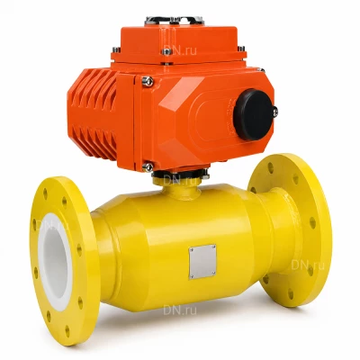 Кран шаровой ALSO КШ.Ф.Р.GAS.080.16-01 Ду80 Ру16 ГАЗ стандартнопроходной, двухходовой, материал корпуса - углеродистая сталь 20, уплотнение - PTFE, фланцевый, с электроприводом DN.ru QT-N-010EM-O1-220VAC-У1 HARK