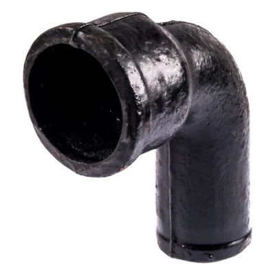 Колено канализационное Кронтиф Центр ЧК Ду50, чугун, угол 90, ГОСТ 6942-98