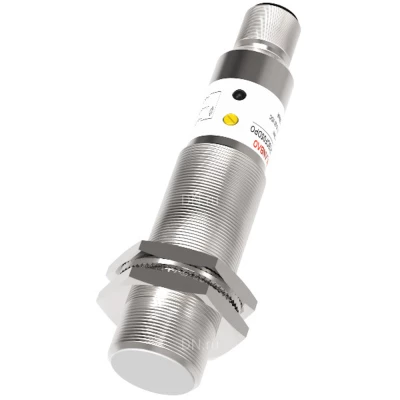 Датчик емкостный LANBAO CR18CN08DPO-E2 резьбовой, монтаж - незаподлицо, расстояние срабатывания - 8мм, тип выходного сигнала - PNP NO, соединение - разъем M12, материал корпуса - пластик, IP67