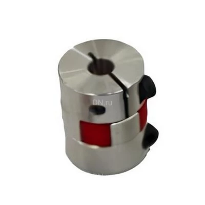 Муфта LANBAO LB-M0810, материал корпуса - алюминиевый сплав, тип - крестовая, длина - 25мм, D1 - 8мм, D2 - 10мм, для ENA39S8, ENA58S8, ENA58S10, ENI50S8, ENI58S10