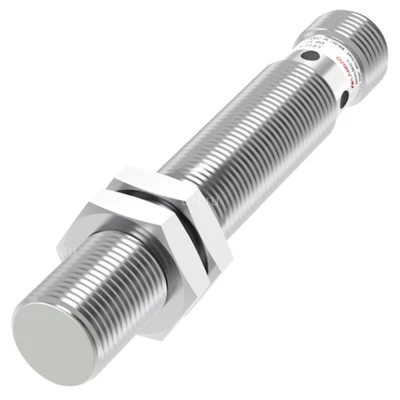 Датчик индуктивный LANBAO FY12DNC-E2 резьбовой, монтаж - заподлицо, расстояние срабатывания - 2мм, тип выходного сигнала - NPN NC, соединение - разъем M12, материал корпуса - латунь никелированная, IP67