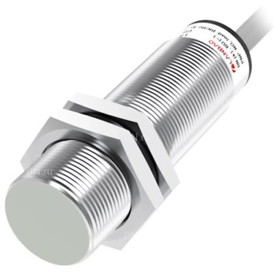 Датчики индуктивные LANBAO FY18 резьбовые, монтаж - заподлицо, расстояние срабатывания - 2мм, материал корпуса - латунь никелированная, IP67