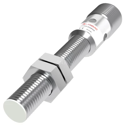 Датчик индуктивный LANBAO LR08BN02DLO-E2 резьбовой, монтаж - незаподлицо, расстояние срабатывания - 2мм, тип выходного сигнала - 2-х проводной NO, соединение - разъем M12, материал корпуса - латунь никелированная, IP67
