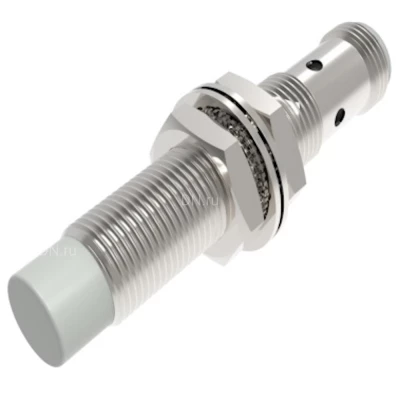 Датчик индуктивный LANBAO LR12EBN08DNCY-E2 резьбовой, монтаж - незаподлицо, расстояние срабатывания - 8мм, тип выходного сигнала - NPN NC, соединение - разъем M12, материал корпуса - медно-никелевый сплав, IP68