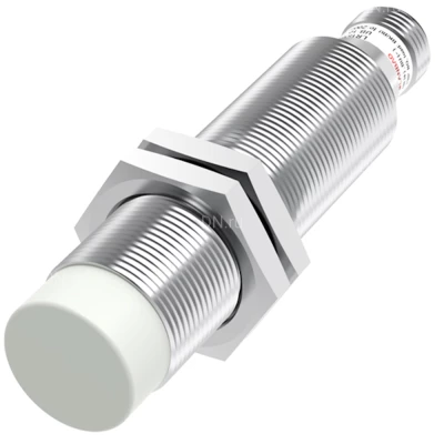 Датчик индуктивный LANBAO LR18XCN08LIM-E2 резьбовой, монтаж - незаподлицо, расстояние срабатывания - 8мм, соединение - разъем M12, материал корпуса - латунь никелированная, IP67