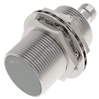 Датчик индуктивный LANBAO LR30EBF15DNCY-E2 резьбовой, монтаж - заподлицо, расстояние срабатывания - 15мм, тип выходного сигнала - NPN NC, соединение - разъем M12, материал корпуса - медно-никелевый сплав, IP68