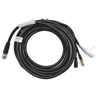 Кабель соединительный LANBAO P2000 PID-PIO-M12M12-C0-T-5 длина кабеля - 5м, 12 pin, разъем М12, папа (штекер), 12-24В