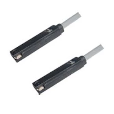 Датчик магнитный LANBAO FT07DPO 1001 прямоугольный, тип выходного сигнала - PNP NO, соединение - кабель 50см с разъемом M8, материал корпуса - полибутилентерефталат, IP67