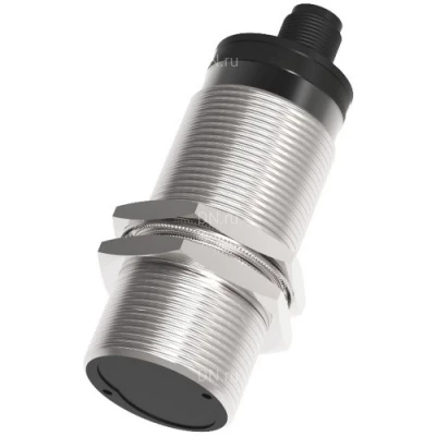 Датчики оптические LANBAO PR30-E2, цилиндрический корпус, диффузные, питание - 12-250В, разъем M12, IP67, расстояние срабатывания - 500-1000мм, материал корпуса - латунь никелированная