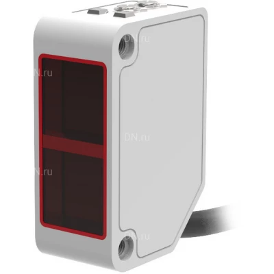 Датчик оптический LANBAO PSF-BC80DPC, прямоугольный корпус, диффузный, выход PNP, питание - 12-24В, кабель - 2м, IP67, расстояние срабатывания - 800мм, материал корпуса - пластик