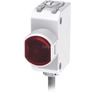 Датчик оптический LANBAO PSR-YC10DPBR, гибридный корпус, диффузный, выход PNP, питание - 12-24В, кабель - 2м, IP67, расстояние срабатывания - 100мм, материал корпуса - пластик