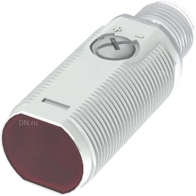 Датчик оптический LANBAO PSS-BC40DPBR-E2, цилиндрический корпус, диффузный, выход PNP, питание - 12-24В, разъем M12, IP67, расстояние срабатывания - 400мм, материал корпуса - пластик