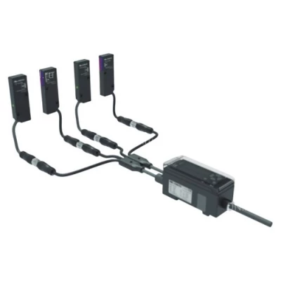 Датчики кромки и ширины LANBAO PDT расстояние срабатывания - 300мм, красный лазер, PNP/NPN-выходы, 24В, корпус - пластмасса, IP50