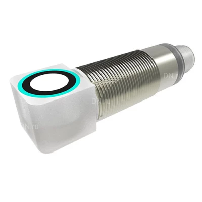 Датчики ультразвуковые LANBAO UR18G-CC35, расстояние срабатывания - 30-350мм, разъем M12 4-pin, корпус - латунь никелированная