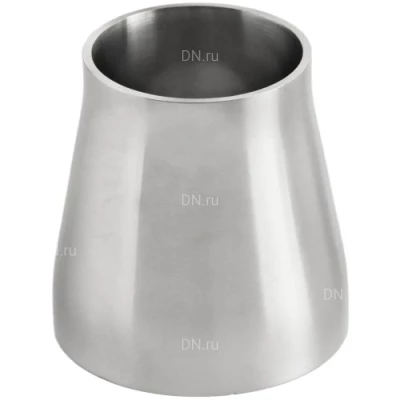 Переходы LEADTEK концентрические, приварные, корпус - нержавеющая сталь AISI316, DIN 11851