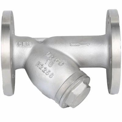 Фильтры сетчатые LEADTEK 1/2-2 1/2″ Ду15-65 Ру16 фланцевые, Y-образные, корпус - нержавеющая сталь AISI304 (CF8)