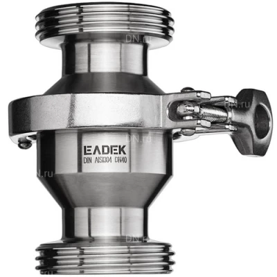 Клапаны обратные LEADTEK 1 1/2-2″ Ду40-50 Ру16 муфтовые, пружинные, корпус - нержавеющая сталь AISI304 (CF8), DIN стандарт