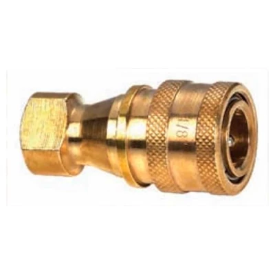 Розетки БРС LSQ KZD Дн12.5 Ду15 Ру69 материал латунь, уплотнение NBR, ISO 7241-B