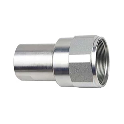 Розетка БРС LSQ KZE-BA Дн32х1/4″ Ру700, присоединение внутренняя резьба G1/4″, диаметр стыка Dn32, корпус - сталь, уплотнение NBR