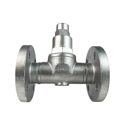 Конденсатоотводчик биметаллический MATICA ST600 ST638-DN20-4.0-2.1-350-3 фланцевый, корпус - углеродистая сталь, перепад давления dP=2.1МПа