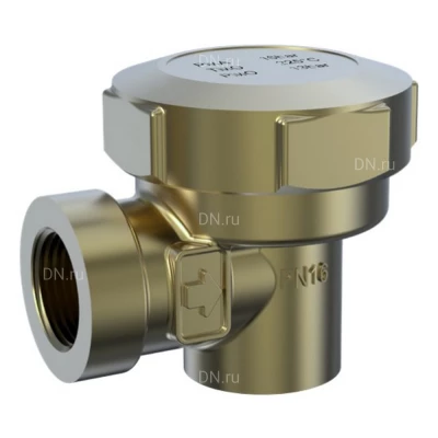 Конденсатоотводчик термостатический MATICA ST900.3 ST969.3-DN15-1.6-1.3-250-1 капсульный, резьбовой, корпус - латунь CW617N, перепад давления dP=1.3МПа