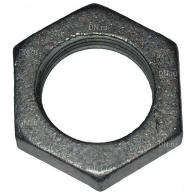 Контргайка Китай 3″ Ду80 корпус - чугун, внутренняя резьба, оцинкованная