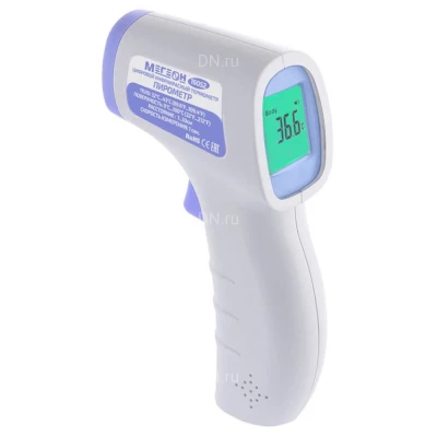 Пирометр МЕГЕОН 16052 цифровой инфракрасный, бытовой, температурный диапазон 0-60°С