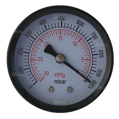 Вакуумметр МЕГЕОН 98030L для вакуумного насоса, осевое присоединение, резьба G1/8