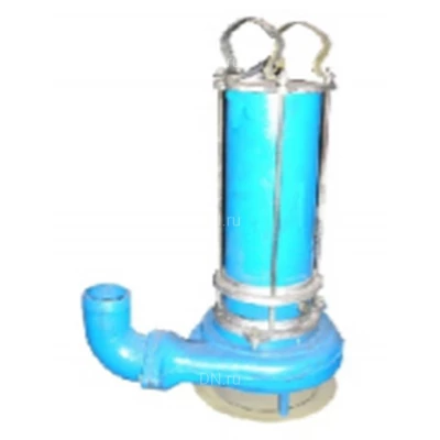 Насос фекальный МНЗ ЦМФ 50-10 погружной, с режущим ножом, мощность - 2.8кВт, напор - 10м, производительность - 50м3/ч, до 35°C, 380В