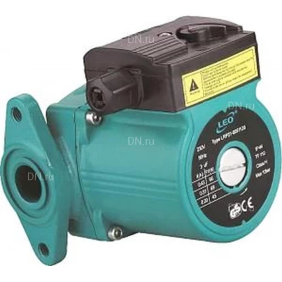 Насос циркуляционный LEO LRP 21-50F/120 поверхностный корпус - чугун, мощность - 0.085кВт, напор - 4.5м, производительность - 58л/мин, 220В