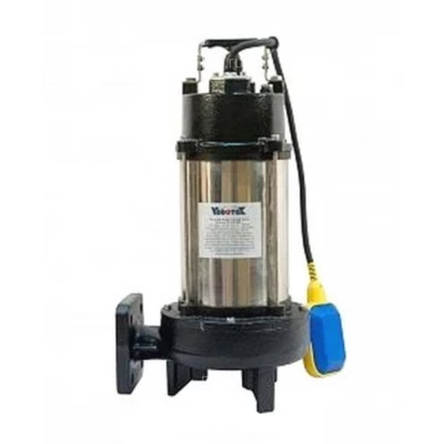 Насос фекальный Vodotok WQ1500DF погружной корпус - чугун, мощность - 1.15кВт, напор - 14.5м, производительность - 250л/мин, 220В