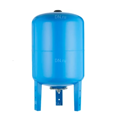 Гидроаккумулятор Unipump ГВ 100Н Ру6 вертикальный, объем - 100л, присоединение - наружная резьба 1″, материал корпуса - углеродистая сталь, материал мембраны - EPDM, подключение - нижнее (БЭЗ)
