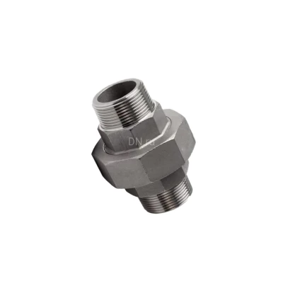 Американки NewKey NK‑AM/M/4 Ру16 корпус – нержавеющая сталь AISI304 (CF8), присоединение – наружная резьба, уплотнение PTFE