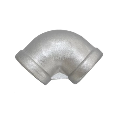 Отводы резьбовые NewKey NK‑FEDD/6 Ру16 корпус – нержавеющая сталь  AISI316 (CF8M), присоединение – внутренняя резьба