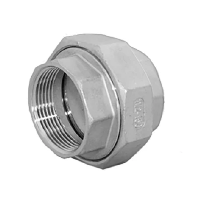 Американки NewKey NK‑AW/D/4 Ру16 корпус – нержавеющая сталь AISI304 (CF8), присоединение – внутренняя резьба, уплотнение PTFE