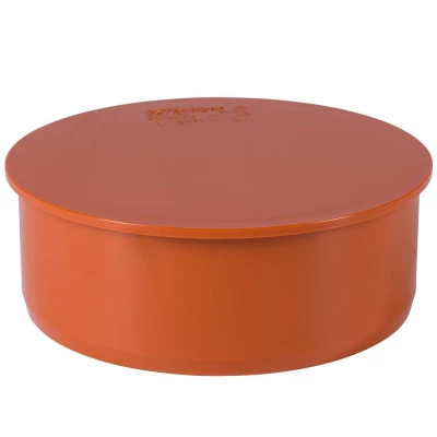 Заглушка канализационная Ostendorf KGM Дн315 НПВХ наружный монтаж для раструба