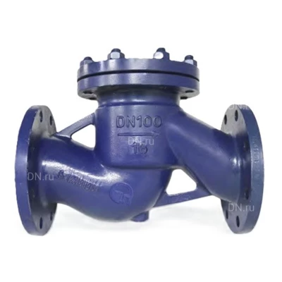 Клапан обратный, подъемный Победа-30 16с10нж Ду50 Ру16 фланцевый, корпус - сталь, диск - сталь, уплотнение - графит