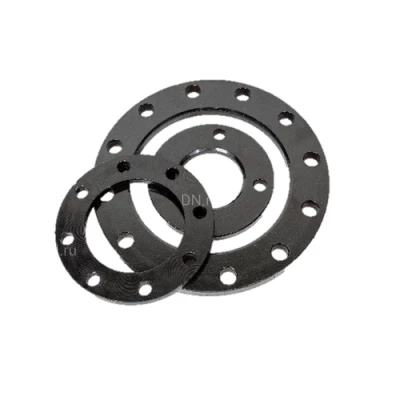 Фланцы свободные Политэк 1 1/2″-4″ Ду40-100 Ру16, корпус - углеродистая сталь 20 с антикоррозионным покрытием, цвет - черный, для компрессионного фланцевого соединения