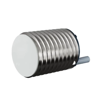 Индуктивный датчик Prompower KJ130-D16NA-D355-LY резьбовой, монтаж - заподлицо, расстояние срабатывания - 16мм, тип выходного сигнала - NPN-НО, соединение - кабель, материал корпуса - никелированная латунь, IP67