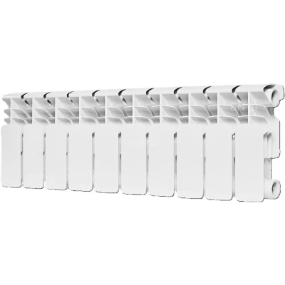 Радиатор биметаллический ROMMER Plus BM 200 RBM-3210-020010, 256х790мм, теплоотдача - 700Вт, подключение - боковое, цвет - белый RAL 9016