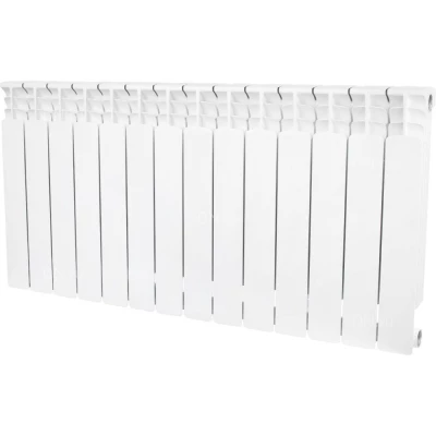 Радиатор биметаллический STOUT Space 500 SRB-0310-050014, 561х1120мм, теплоотдача - 2534Вт, подключение - боковое, цвет - белый RAL 9016