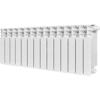 Радиатор биметаллический STOUT Titan Ventil 500 SRB-3320-050014, 570х1120мм, теплоотдача – 2772Вт, подключение - нижнее правое, цвет - белый RAL 9016