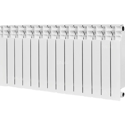 Радиатор биметаллический STOUT Titan 500 SRB-3310-050014, 570х1120мм, теплоотдача - 2772Вт, подключение - боковое, цвет - белый RAL 9016