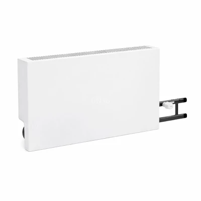 Конвектор настенный концевой Универсал К У-21 Ру10, теплоотдача - 2.083кВт, корпус - сталь, подключение - боковое, с воздушным клапаном